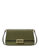 Kate Spade New York Reegan Patent Mini Flap Crossbody Enchanted Green