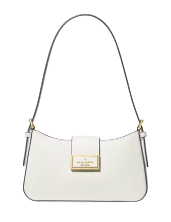 Kate Spade New York Reegan Saffiano Pvc Small Shoulder Bag Meringue