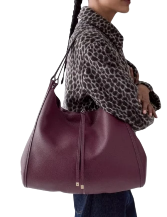 Kate Spade New York Reese Large Shoulder Bag Deep Cherry
