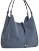 Kate Spade New York Reese Suede Large Shoulder Bag Cinder Grey