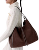 Kate Spade New York Reese Suede Large Shoulder Bag Hot Fudge