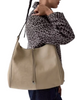 Kate Spade New York Reese Suede Large Shoulder Bag Timeless Taupe