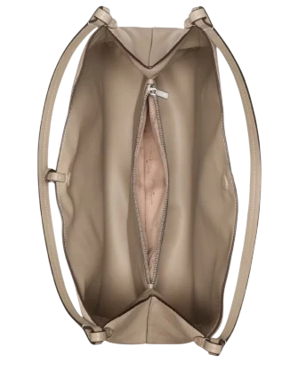 Kate Spade New York Reese Suede Large Shoulder Bag Timeless Taupe