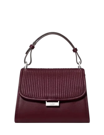 Kate Spade New York Riley Quilted Small Top Handle Bag Grenache