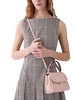 Kate Spade New York Riley Quilted Small Top Handle Bag Rose Smoke