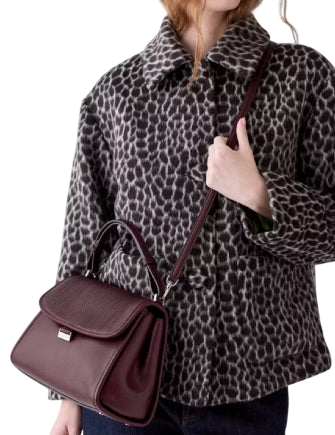 Kate Spade New York Riley Quilted Top Handle Bag Grenache