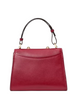 Kate Spade New York Riley Studded Small Top Handle Bag Red Jam