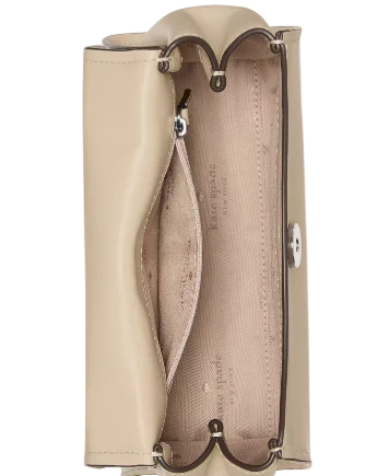 Kate Spade New York Riley Suede Small Top Handle Bag Light Sand
