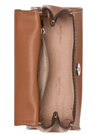 Kate Spade New York Riley Suede Small Top Handle Bag Warm Gingerbread