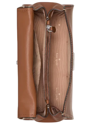 Kate Spade New York Riley Suede Top Handle Bag Warm Gingerbread