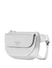 Kate Spade New York Rosie Metallic Belt Bag Deco Silver