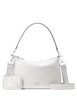 Kate Spade New York Rosie Metallic Medium Shoulder Bag Deco Silver
