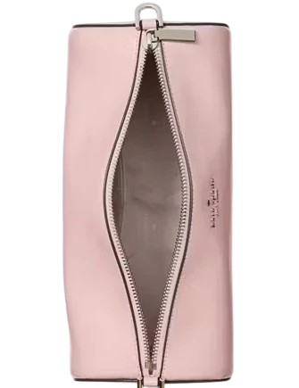 Kate Spade New York Roulette Glazed Leather Medium Shoulder Bag Tutu Pink