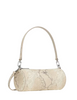 Kate Spade New York Roulette Snake Embossed Crossbody Bag  Natural 