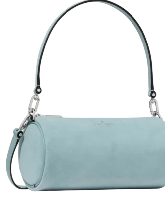 Kate Spade New York Roulette Suede Crossbody Bag Aventurine