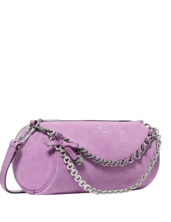 Kate Spade New York Roulette Suede Mini Convertible Bag Wisteria