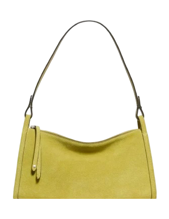 Kate Spade New York Rue Suede Shoulder Bag Laurel Leaf 