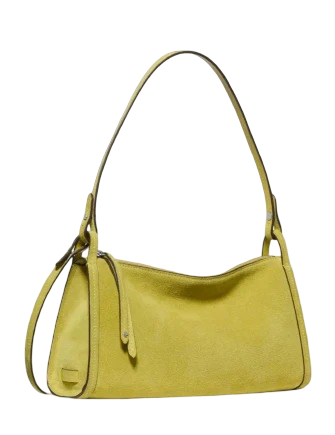 Kate Spade New York Rue Suede Shoulder Bag Laurel Leaf 