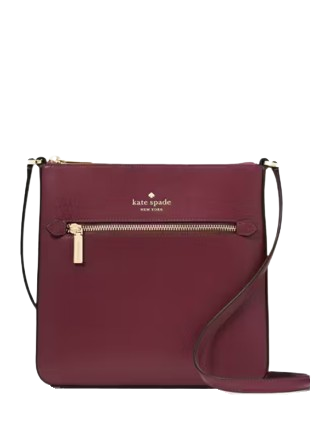 Kate Spade New York Sadie Large Crossbody Dark Merlot