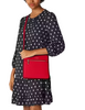 Kate Spade New York Sadie Large Crossbody Ruby Red