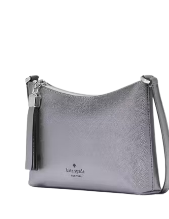 Kate Spade New York Sadie Metallic Small Crossbody Candied Flower