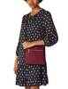 Kate Spade New York Sadie North South Crossbody Blackberry Preserves