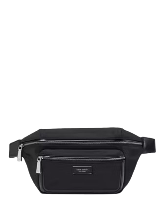Kate Spade New York Sam Icon Ksnyl Nylon Medium Belt Bag Black