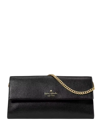 Kate Spade New York Scarlett Wallet On Chain Black