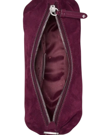 Kate Spade New York Selene Suede Shoulder Bag Deep Cherry 