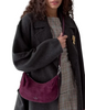 Kate Spade New York Selene Suede Shoulder Bag Deep Cherry 