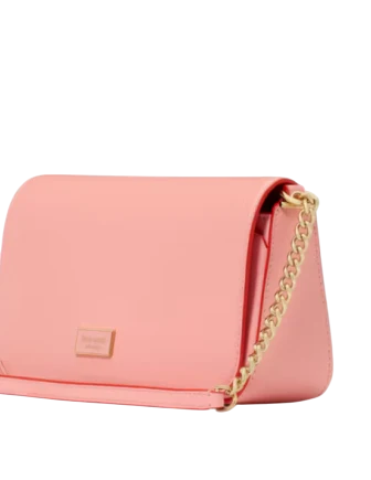 Kate Spade New York Serena Pop Trim Chain Wallet Setting Sun