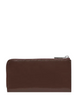 Kate Spade New York Shiny Leather Large Slim L-zip Wallet Hot Fudge