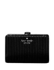 Kate Spade New York Shiny Quilted Medium Bifold Wallet Black