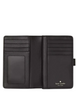 Kate Spade New York Shiny Quilted Medium Bifold Wallet Black
