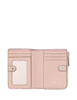 Kate Spade New York Shiny Quilted Small L-zip Wallet Rose Smoke