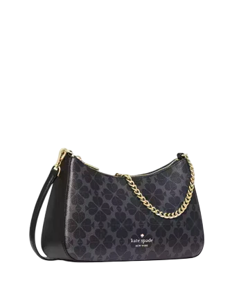 Kate Spade New York Signature Spade Flower Crossbody Black