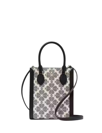 Kate Spade New York Signature Spade Flower Mini Tote Black Multi