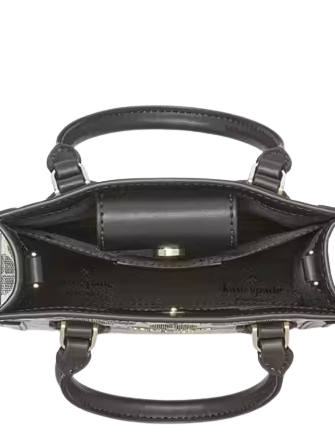 Kate Spade New York Signature Spade Flower Mini Tote Black Multi