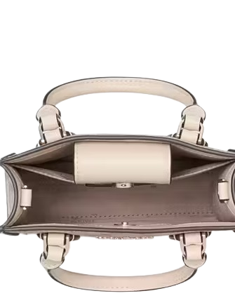 Kate Spade New York Signature Spade Flower Mini Tote Dark Beige