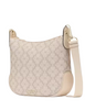 Kate Spade New York Signature Spade Flower Pvc Large Crossbody Dark Beige