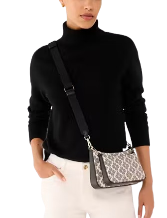 Kate Spade New York Signature Spade Flower Small Crossbody Black Multi