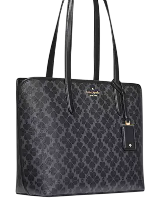 Kate Spade New York Signature Spade Flower Tote Black