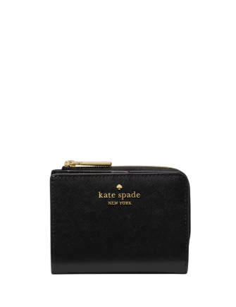 Kate Spade New York Small L-Zip Wallet Black