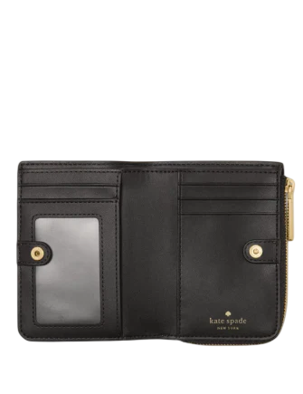 Kate Spade New York Small L-Zip Wallet Black