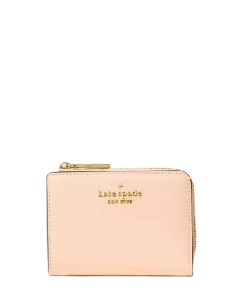 Kate Spade New York Small L-Zip Wallet Crisp Peach