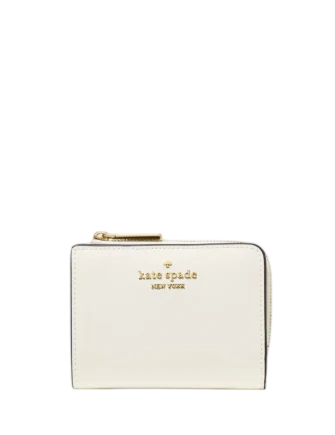 Kate Spade New York Small L-Zip Wallet Meringue