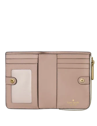 Kate Spade New York Small L-Zip Wallet Meringue