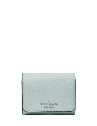Kate Spade New York Small L-zip Flap Wallet Lake Mist