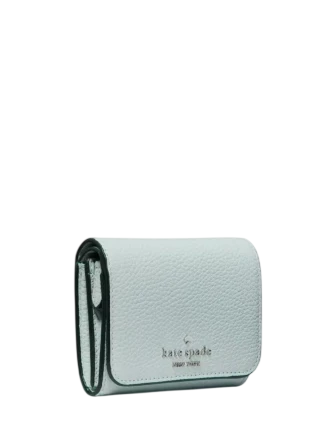 Kate Spade New York Small L-zip Flap Wallet Lake Mist