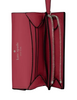 Kate Spade New York Small L-zip Flap Wallet Red Jam